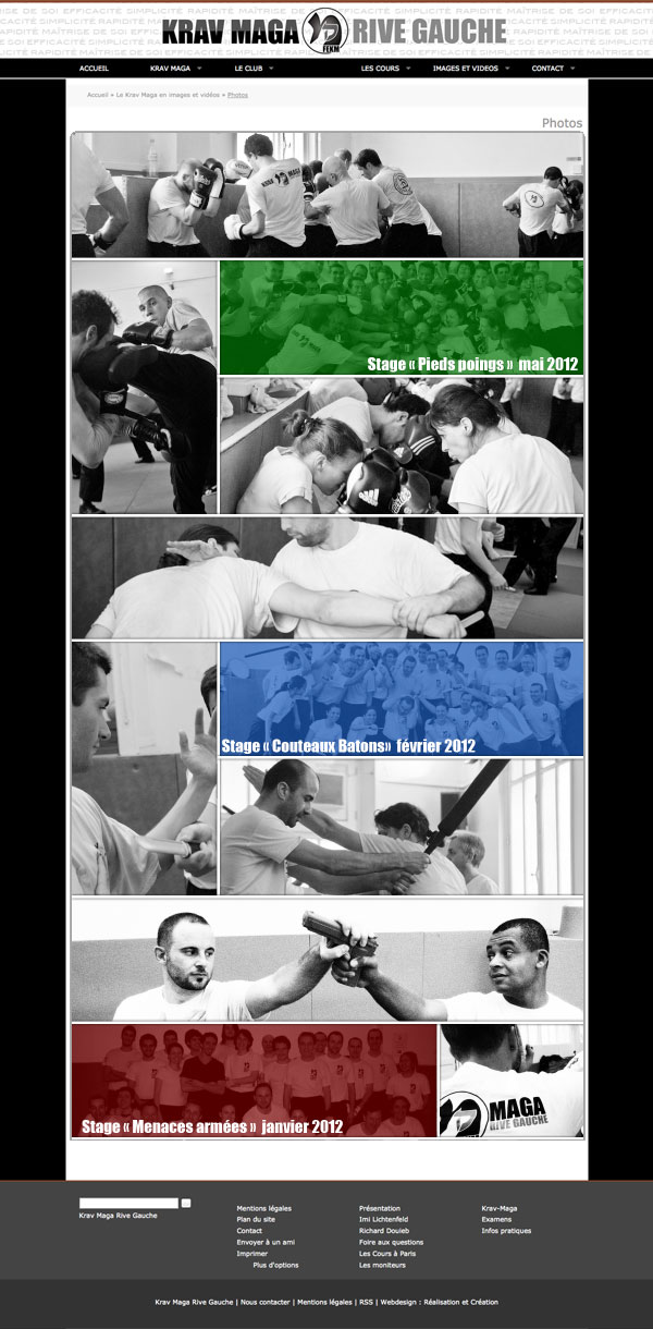 Krav maga rive gauche - photos