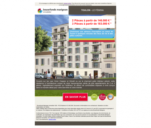 Toulon - Le Fémina - Bouwfonds Marignan Immobilier